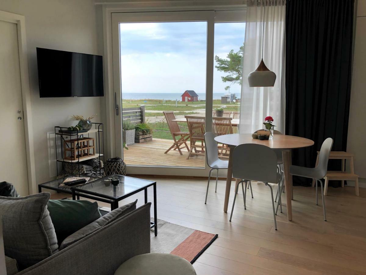 Superfint Boende Med Havsutsikt, Tofta Strand Visby Exterior photo
